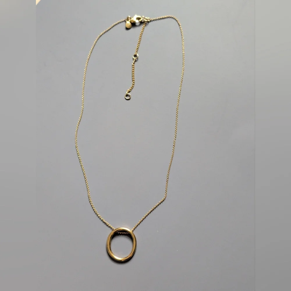 Madewell Oval Pendant Necklace - Picture 5 of 8